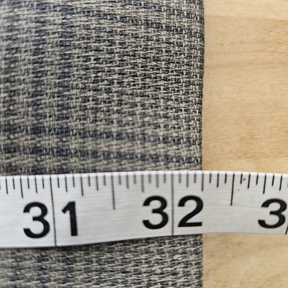 Vintage Yves Saint Laurent Wool Men's Blazer Jacket Brown/Blue Size 47R - Picture 10 of 13